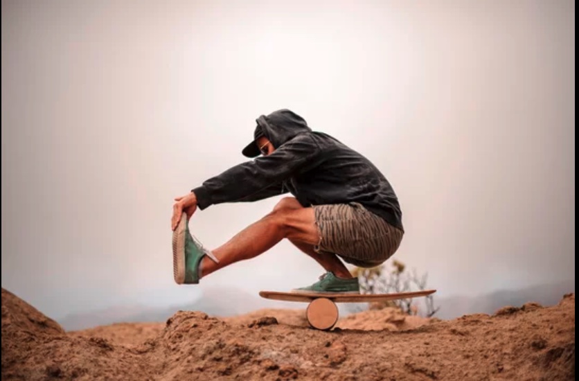 Balance board training